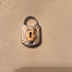 Tiffany & Co. 18K gold & silver Padlock